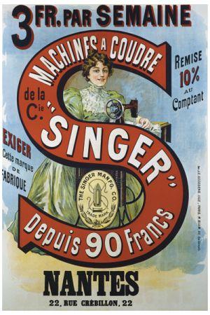 Singer  (vers 1906)